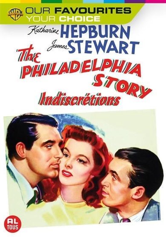 Cover van de film 'Philadelphia Story'