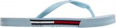 TOMMY HILFIGER ESSENTIAL FLAT BEACH TEENSLIPPER DAMES Babyblauw 41