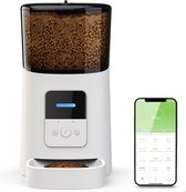 Good2Enjoy Automatische Voerbak Wit - Smartphone Besturing - Ingebouwde Microfoon - Voerdispenser Huisdier - WIFI - Pet Feeder