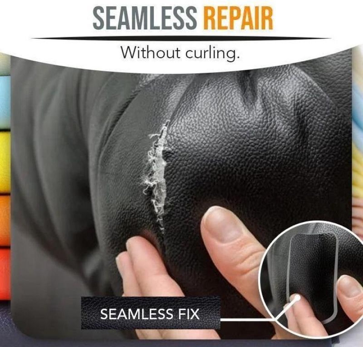 Sgooyir Reparatieset voor leer, 40 x 100 cm, kunstleer, zelfklevend, patches, voor autostoelen, bank, jassen, bank, meubels, zwart Sgooyir Reparatieset voor leer, 40 x 100 cm, kunstleer, zelfklevend, patches, voor autostoelen, bank, jassen, bank, meubels, zwart