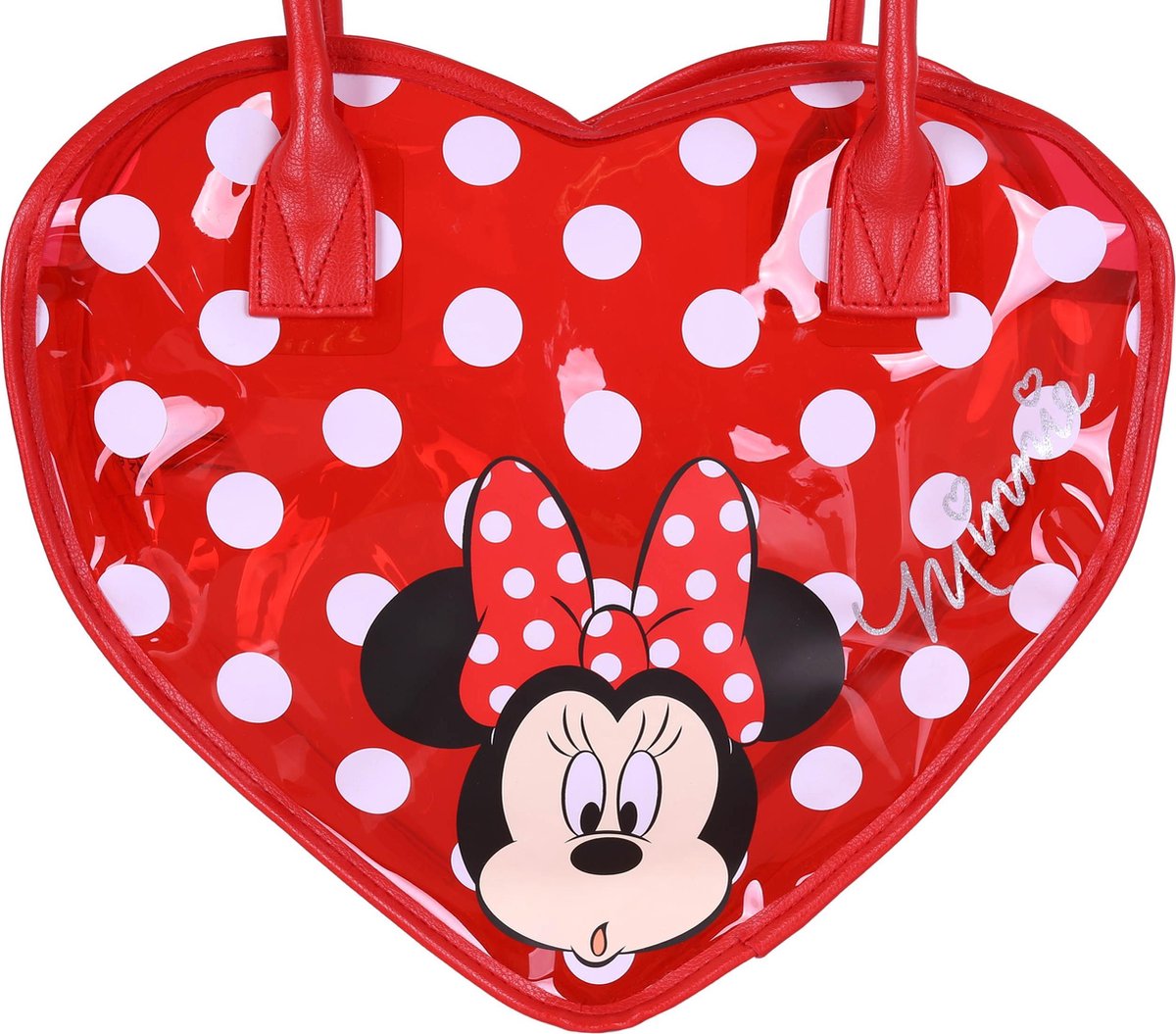 Rode tas in hartvorm Minnie Mouse DISNEY