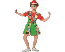 Neon Groen Funky Funk Clown - Meisje