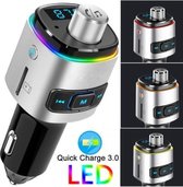 Bluetooth FM Transmitter - Auto Lader - Carkit - Handsfree - MP3 - USB - SD Kaart - Snel Lader - Bluetooth Audio Receiver