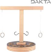 Dakta® Drankspel - Ring Toss - Drinking game - Hout - 2 personen - Eenvoudig mee te nemen