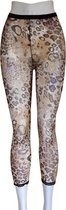Fashion Dames Legging | Print Legging | Tijger Print - One Size - Maat (36-40)
