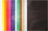 Glanspapier - diverse kleuren - 24x32 cm - 80 grams - Creotime - 50 vel
