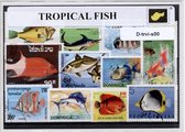 Tropische vissen – Luxe postzegel pakket (A6 formaat) : collectie van verschillende postzegels van tropische vissen – kan als ansichtkaart in een A6 envelop - authentiek cadeau - kado - geschenk - kaart - vis - aquaria - zoetwater - koraalvissen