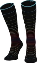 Sockwell Circulator Dames Compressiekousen Klasse 1 Black Stripe | Zwart | 32% Merinowol | Maat S/M | SW1W.901