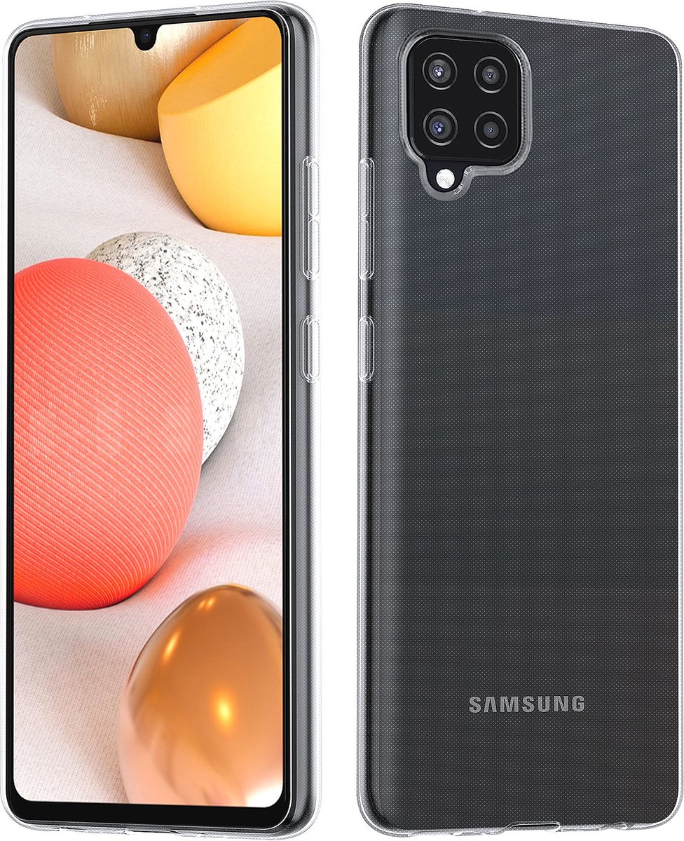 Transparant hoesje voor Samsung Galaxy A42 - Back Cover - TPU