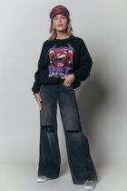 Colourful Rebel Rough Dropped Shoulder Sweat - Maat XS