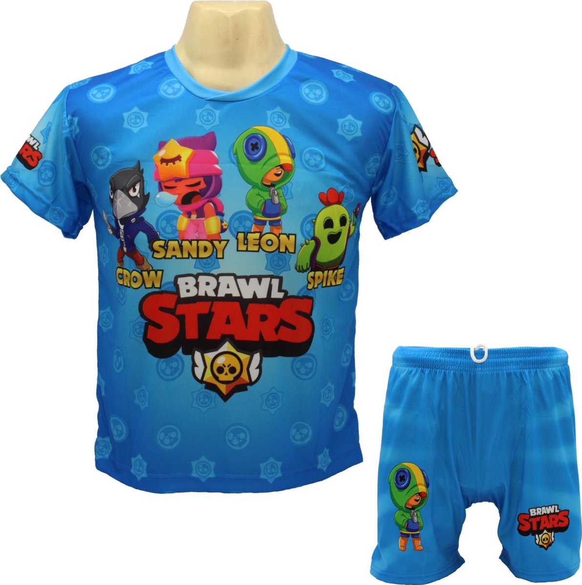 Brawl Stars kleding shirt + Broek Set | Peuter tot volwassen maten | Legendary Brawlers | Maat L