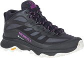 Merrell Moab Speed Mid GTX  Black Wandelschoenen Dames - Black - Maat 42