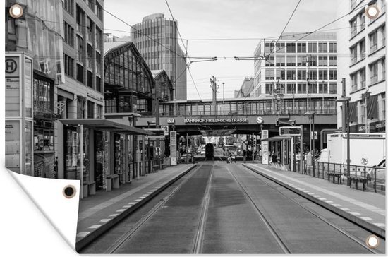 Berlijn - Tram - Zwart - Wit