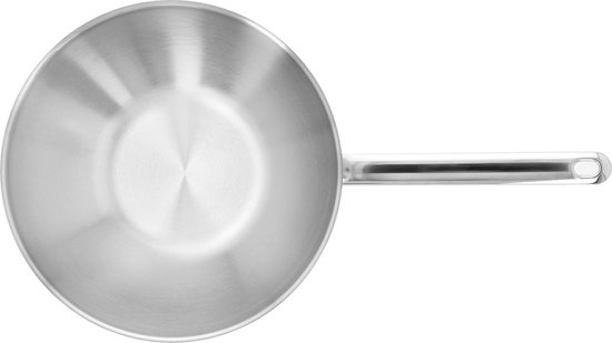 Demeyere Senses 5 wokpan - RVS - Inductie - 26 cm – PTFE en PFAS Vrij