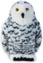 knuffeldier sneeuwuil junior 27 cm pluche wit/zwart