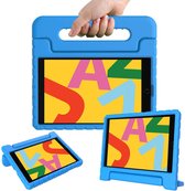 Hoesje geschikt voor iPad 2022 / 2021 / 2020 - Kinder Back Cover Kids Case Blauw - 10.2 inch