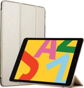 Hoes geschikt voor iPad 2022 / 2021 / 2020 10.2 inch Hoes Book Case - Goud