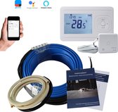 InnovaHeat Elektrische Vloerverwarming kabel 450 Watt - Echo WiFi thermostaat