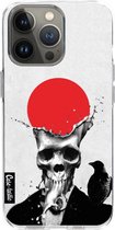 Casetastic Apple iPhone 13 Pro Hoesje - Softcover Hoesje met Design - Splash Skull Print