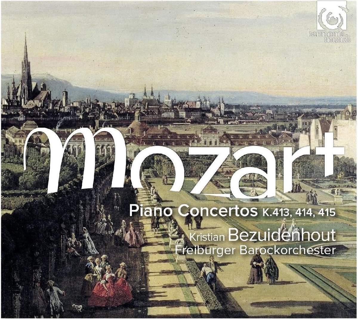 Kristian Bezuidenhout, Freiburger Barockorchester - Mozart: Piano Concertos K.413, 414, 415 (CD)