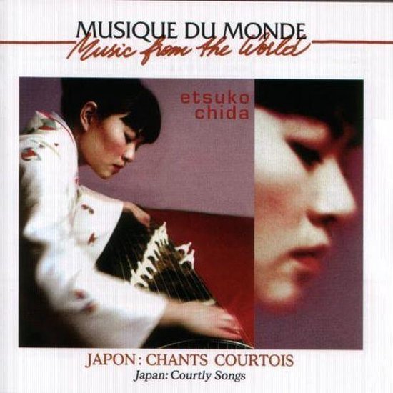 Foto: Etsuko chida japon chants courtois japan courtly songs cd 