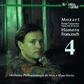 Homero Francesch & Klaus Weise - Piano Concertos No. 14, 15 & 16 (CD)