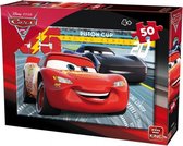 legpuzzel Disney Cars 3 rood/blauw 50 stukjes