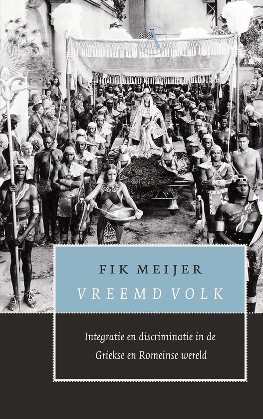 Cover van het boek 'Vreemd volk' van Fik Meijer