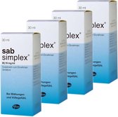 Sab Simplex 4x30ml - tegen krampjes baby
