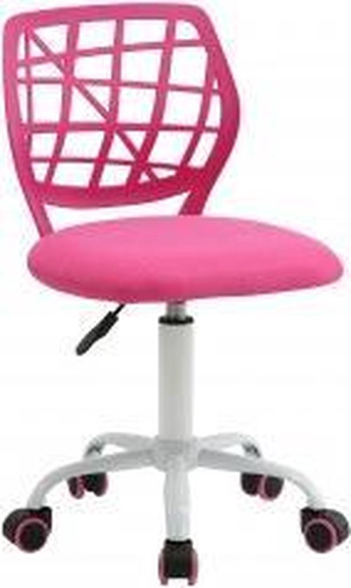 Chaise de bureau ergonomique pour enfants et adolescents - réglable en  hauteur - rose | bol
