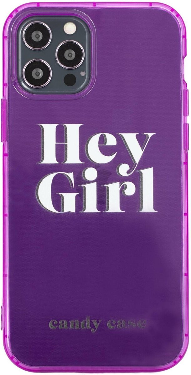 Candy Neon Purple iPhone hoesje - iPhone 12 / iPhone 12 pro