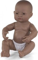 babypop meisje met vanillegeur 40 cm bruin
