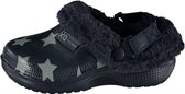 Xq Footwear Tuinklompen Junior Rubber/imitatiebond Zwart Mt 27-28