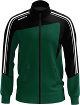 Masita | Trainingsjack Heren - Forza trainingsvest - Ademend en Licht Sportvest - GREEN/BLACK - XXL