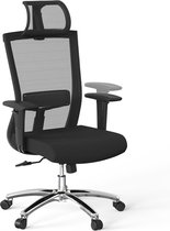Southern Wolf Bureaustoel | Verstelbare Hoofdsteun en Armleuningen | Ergonomisch Ontwerp