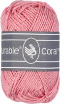 Durable Coral mini antique pink (227) - pendikte 2,5 a 3,5mm - 1 bol van 20 gram