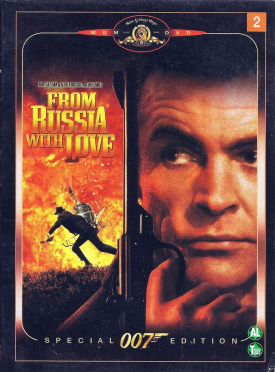James Bond 007 From Russia With Love DVD Special Edition Actie Film met Sean Connery Taal: Engels Ondertiteling NL Nieuw!
