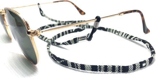 Mode | Cordon à lunettes Panda | Lunettes de Soleil Cordon Zwart Wit |  Lunettes de... | bol.com