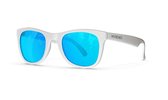 Mariener Melange Jr - Mat Wit | Sky Wayfarer Kinderzonnebril