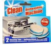 Vaatwasser reinigen - 2 tabletten - 2x40 gram - afwasmachine reinigen - afwasmachine reiniger - reinigertabs - vaatwasmachine reinigingstabletten.