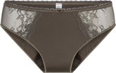 LingaDore - Daily Slip Olive - maat XL - Bruin Groen