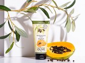 Olivin - Natuurlijke handcrème met heerlijk Papaya geur en biologische olijfolie - Provitamine B5 + ureum + amandelolie + Keratine + Vitamine E -75ml