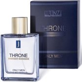 Houtachtig, Kruidige merkgeur voor heren - JFenzi - Eau de Parfum - Throne Only men - 100ml - 80% ✮✮✮✮✮  - Cadeau Tip !