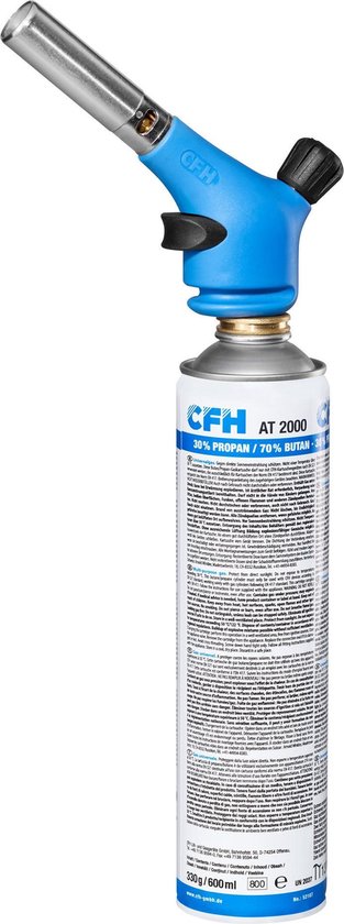 CFH Krachtige soldeerbrander voor zacht- en hardsolderen - 360° draaibaar  -... | bol.com