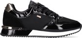 Mexx Fleur Lage sneakers - Dames - Zwart - Maat 39