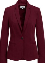 WE Fashion Dames tricot getailleerde stretch blazer