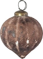 Glazen ornament kerstbal