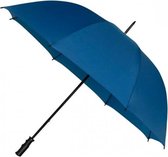 golfparaplu windproof 125 cm blauw