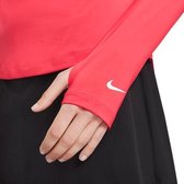 Nike Woman Victory Long Sleeve Crew Top Red