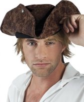 hoed piraat bruin